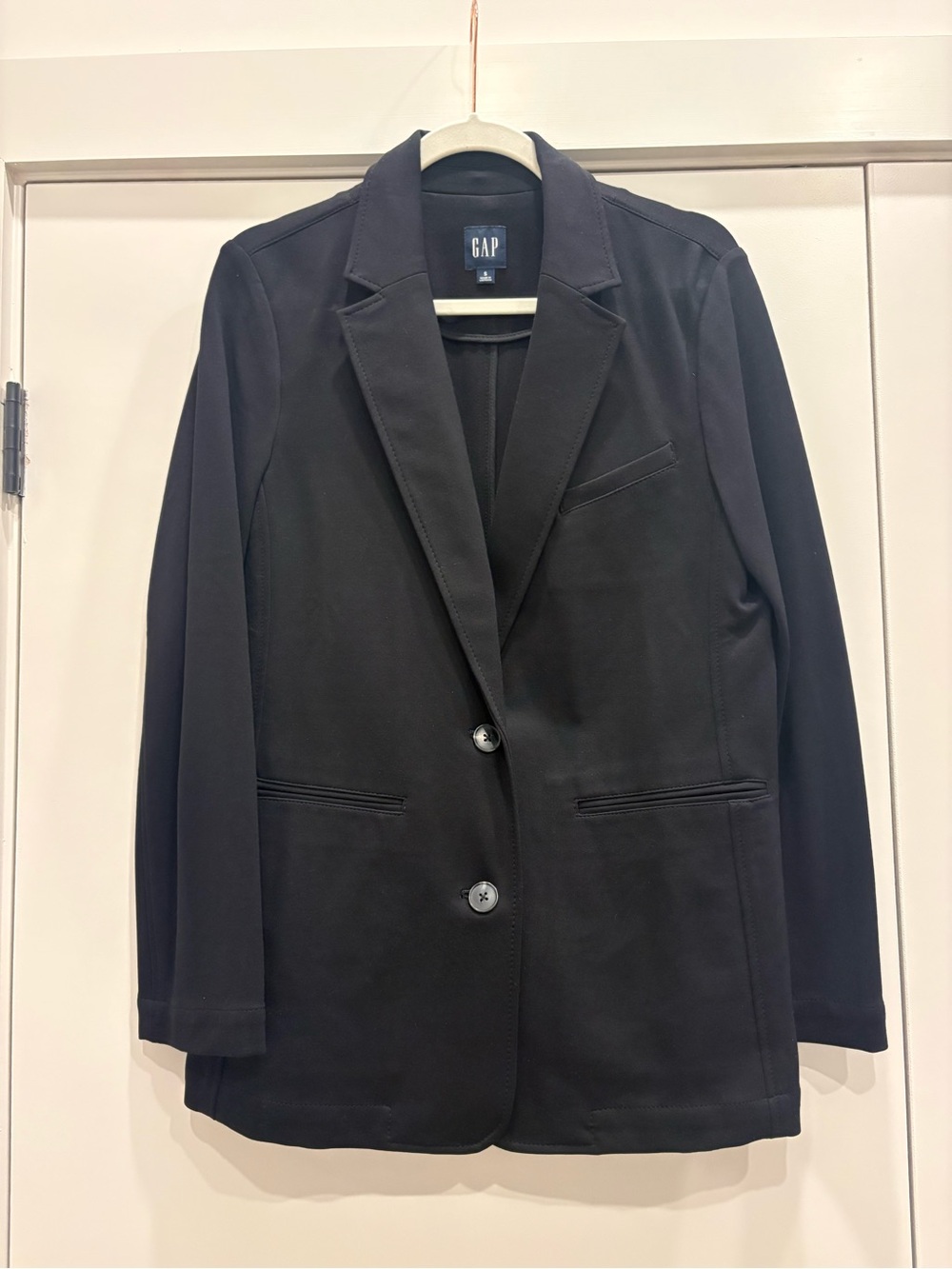 GAP Women's Black Tailored Blazer Jacket